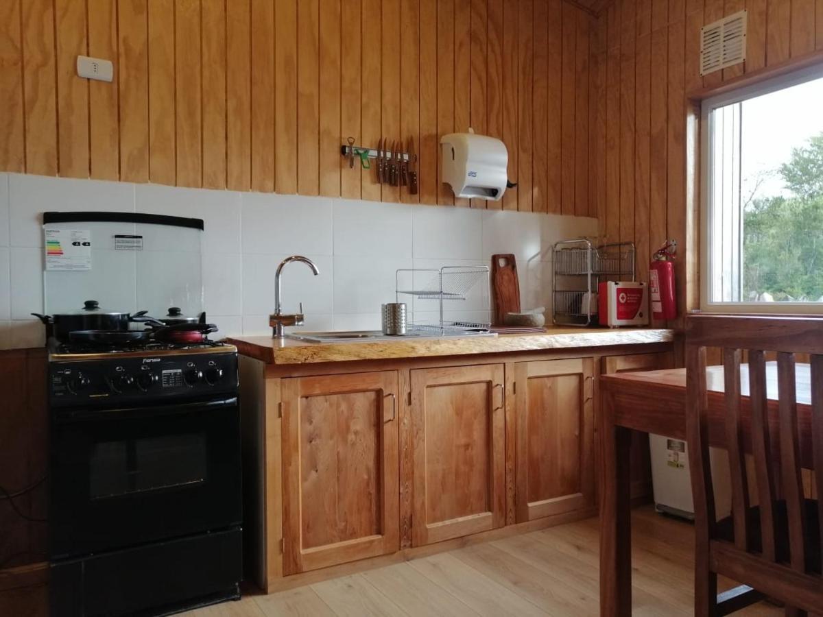 Cabanas Refugio Huillinco Villa ชอนชี ภายนอก รูปภาพ