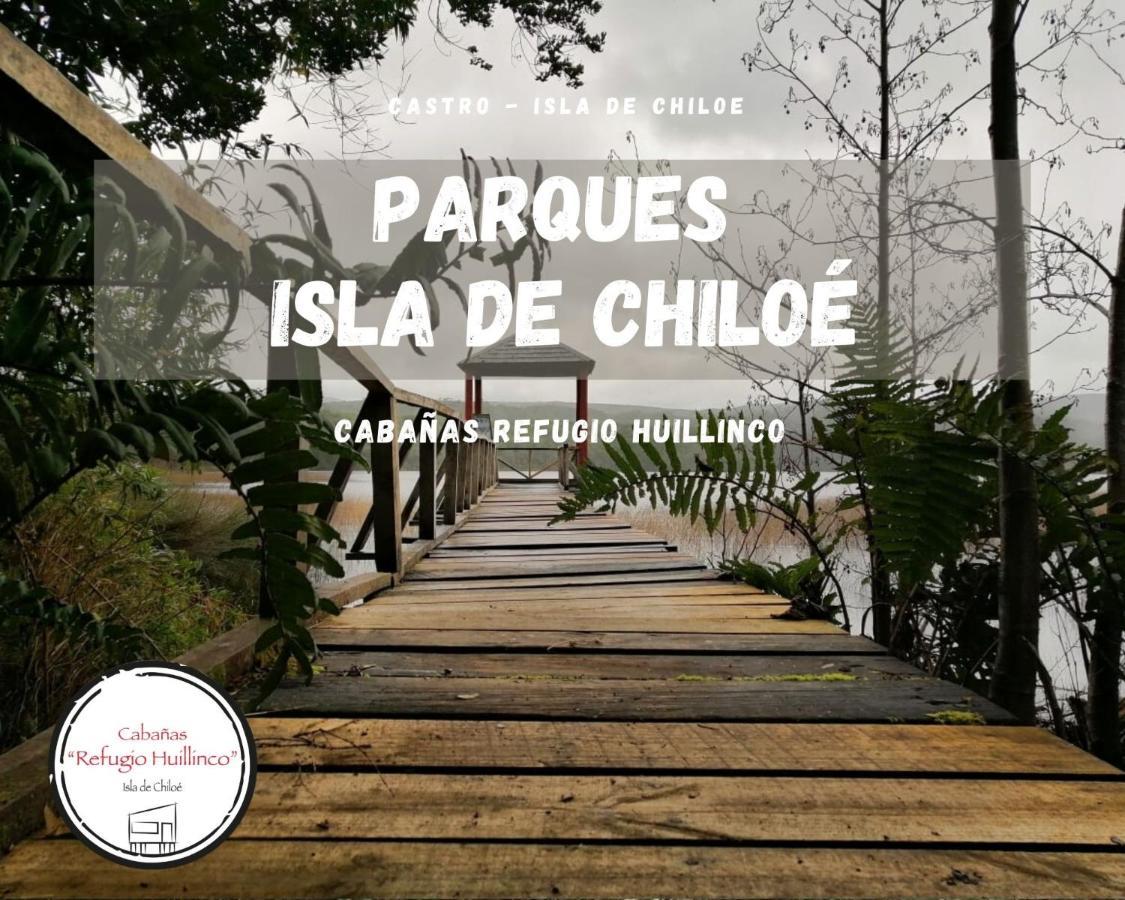 Cabanas Refugio Huillinco Villa ชอนชี ภายนอก รูปภาพ