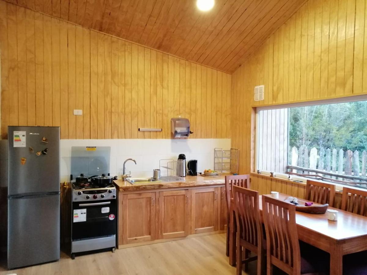 Cabanas Refugio Huillinco Villa ชอนชี ภายนอก รูปภาพ